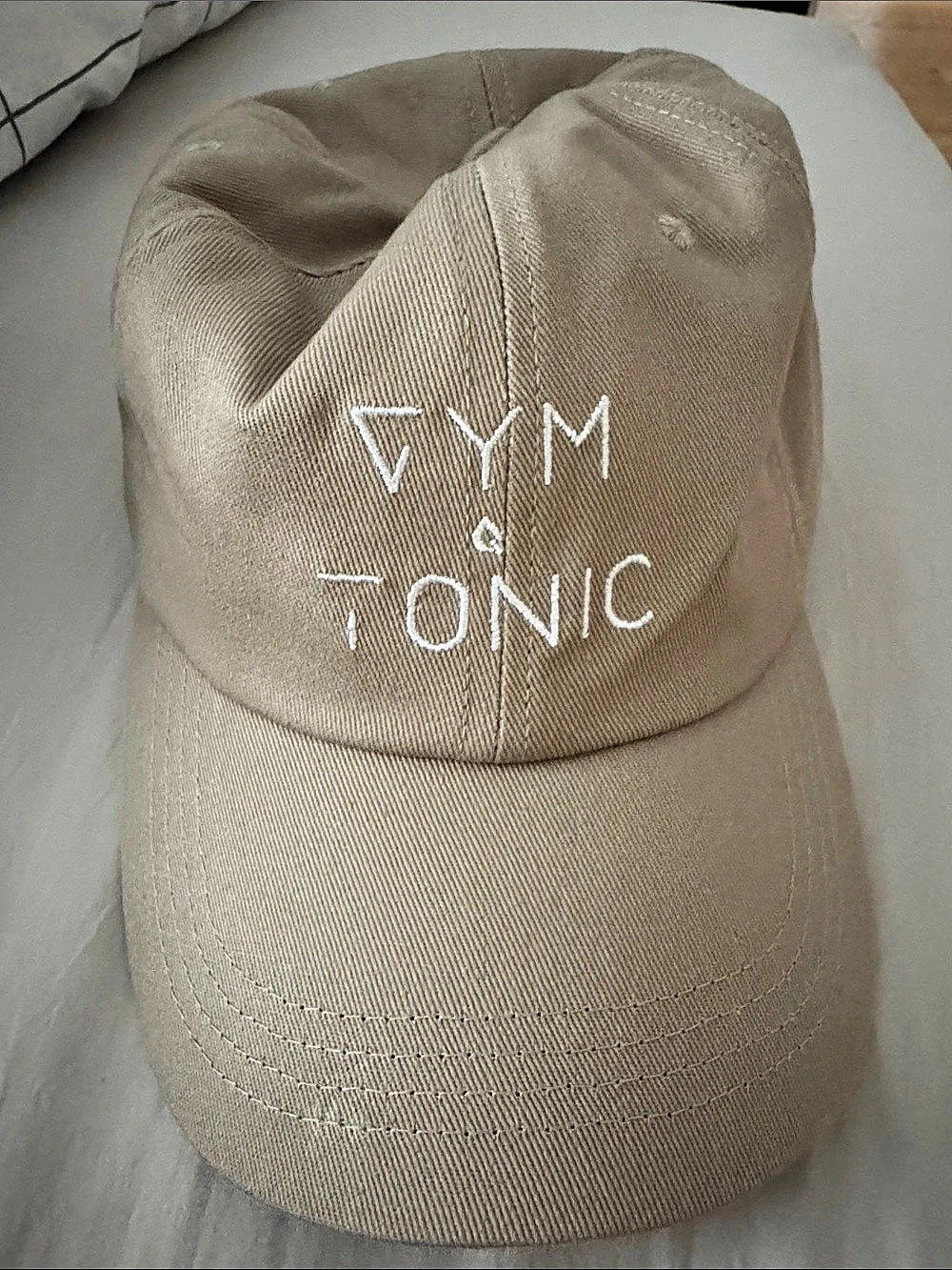 Gym & Tonic Cap Beige